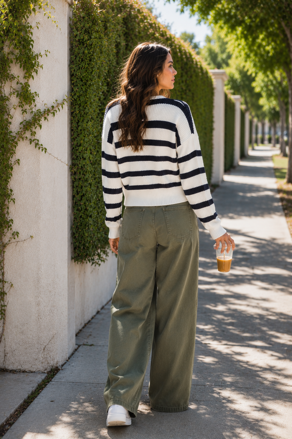 Striped Cardigan