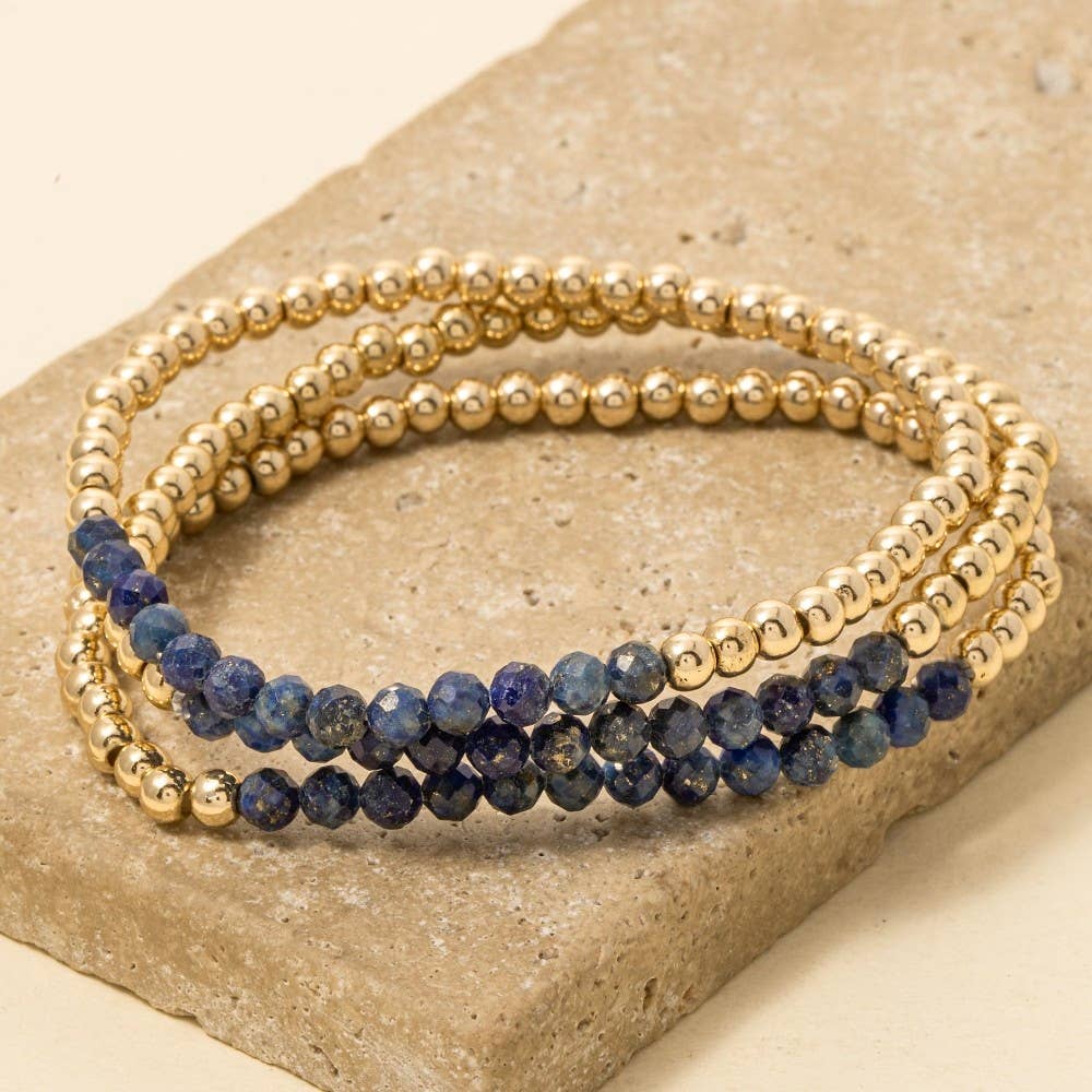 Beaded Stretch Bracelet Set