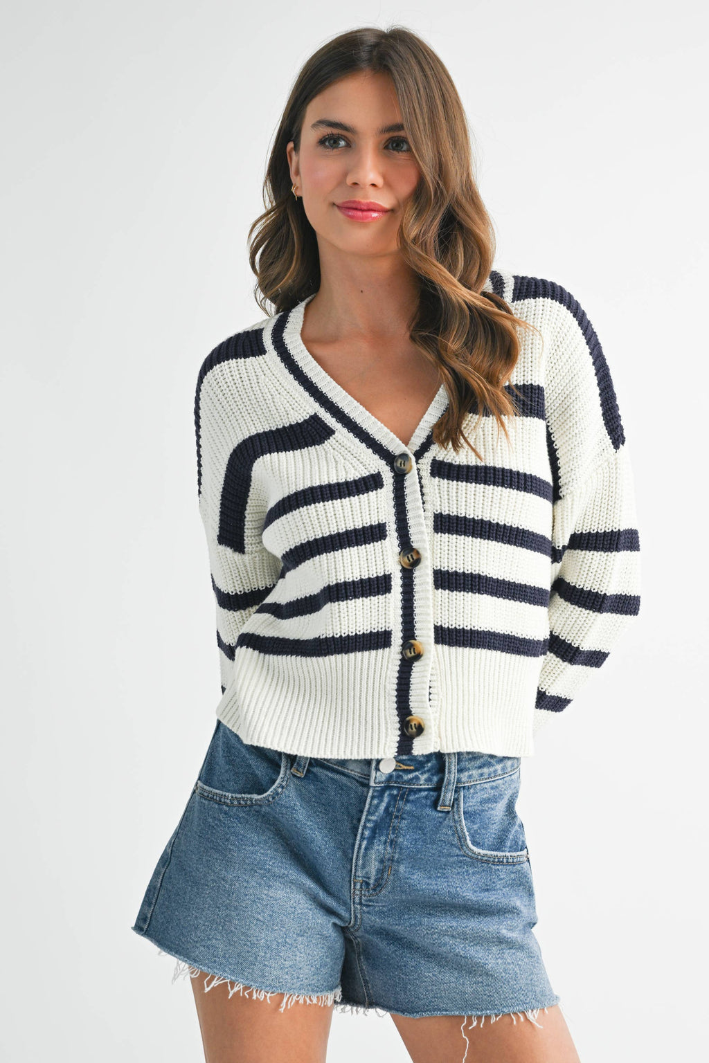 Striped Cardigan