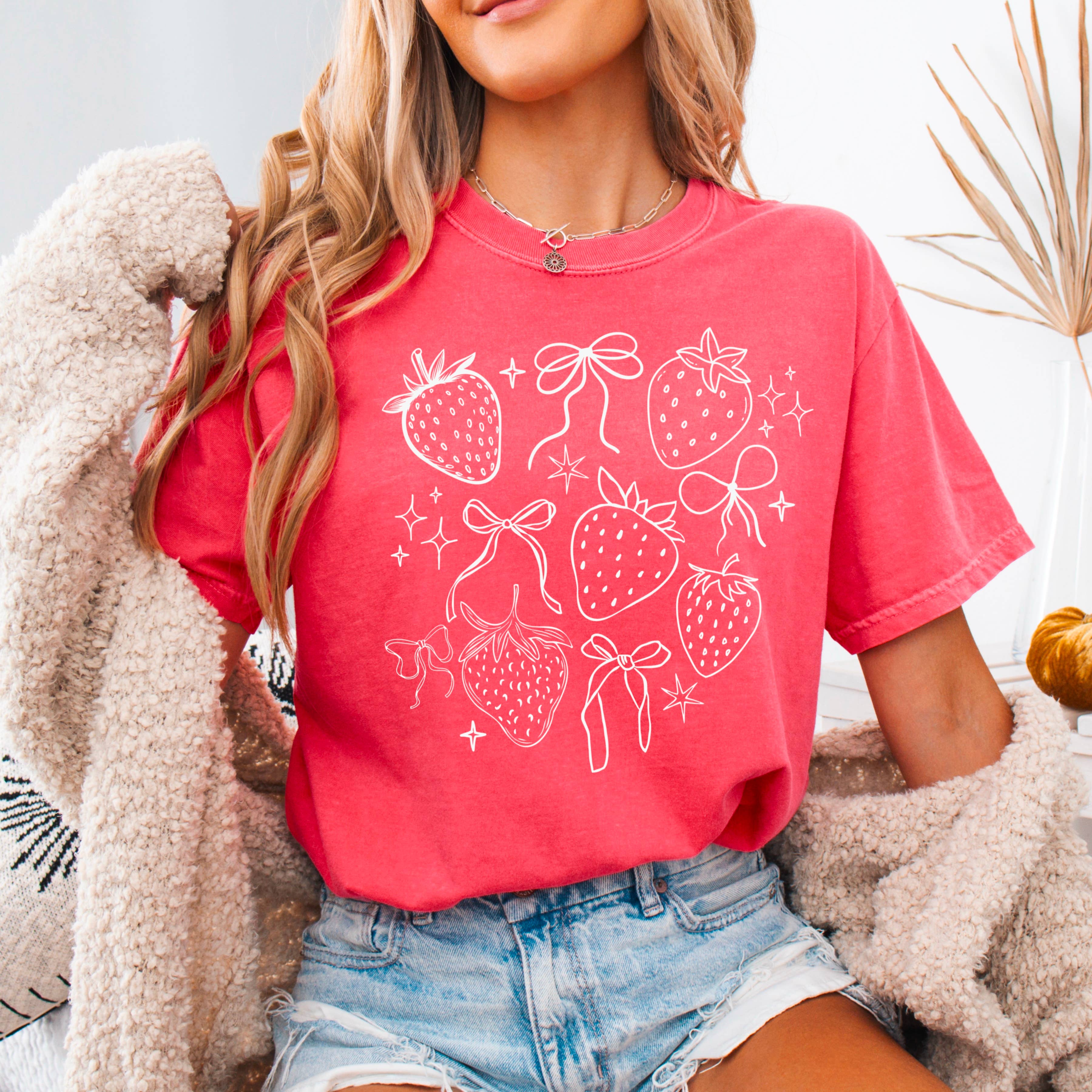 Strawberry Summer Vibes Tee