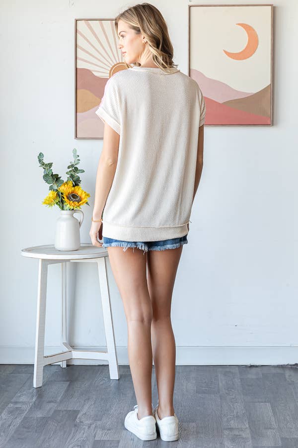 The Sweet Spring Patchwork Top
