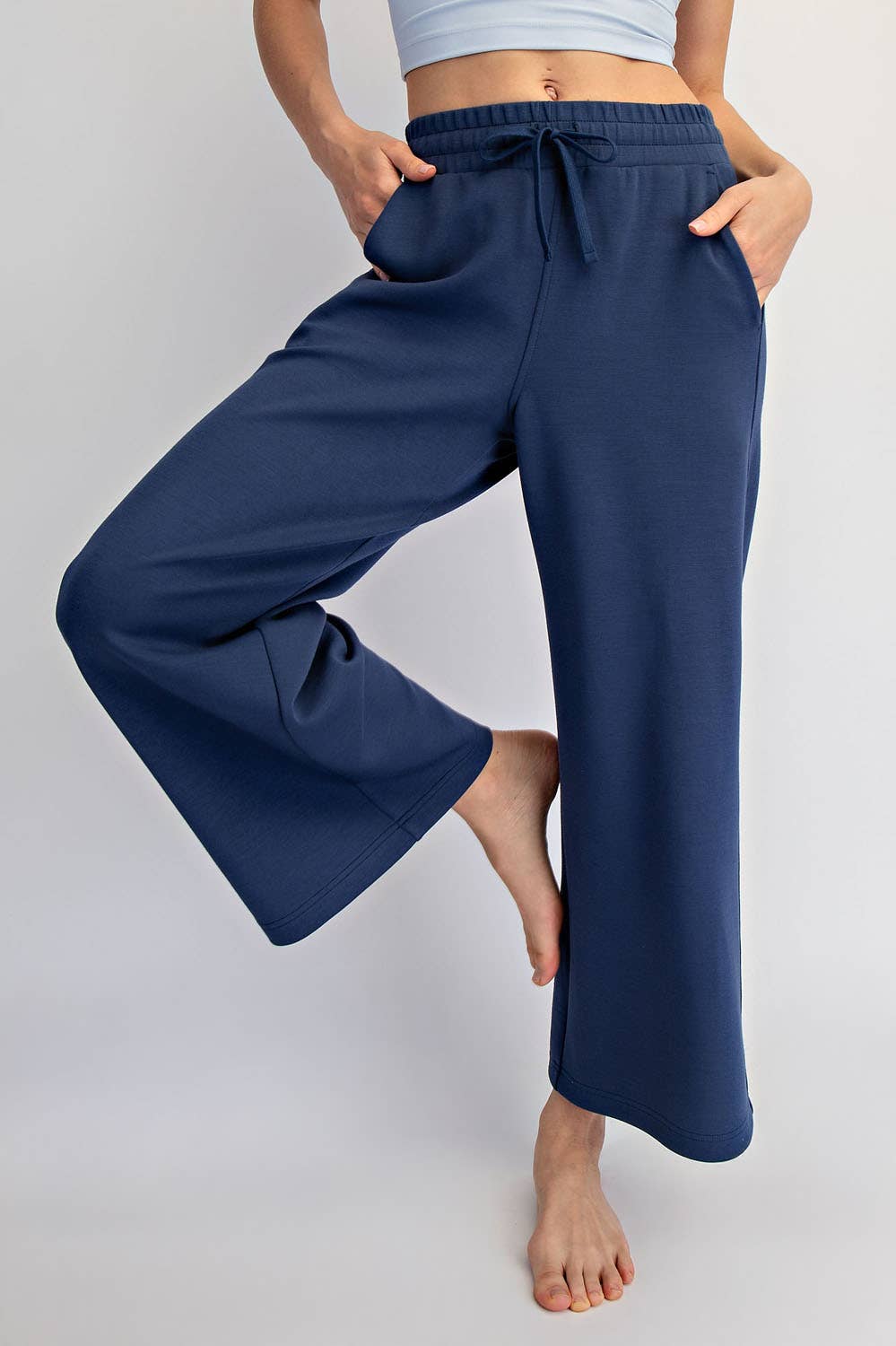 Modal Scuba Cropped Pants