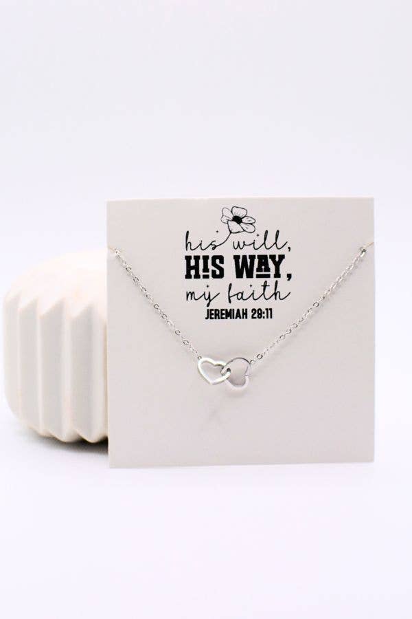 The His Will, His Way, My Faith Necklace