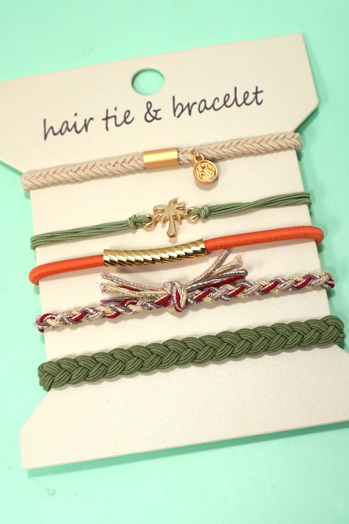 The Knot Your Average Hair Tie Bracelet Set