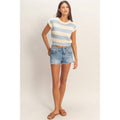 The Coastal Stripe Knit Top
