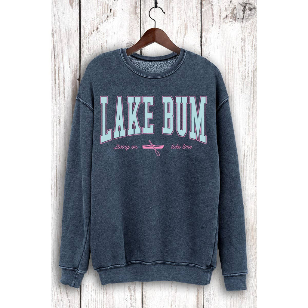 Lake Bum Mineral Wash Sweatshirt