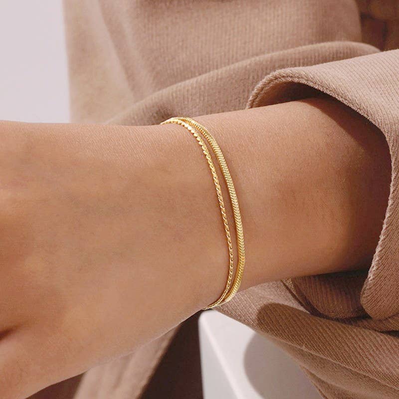 The Everyday Luxe Layered Bracelet