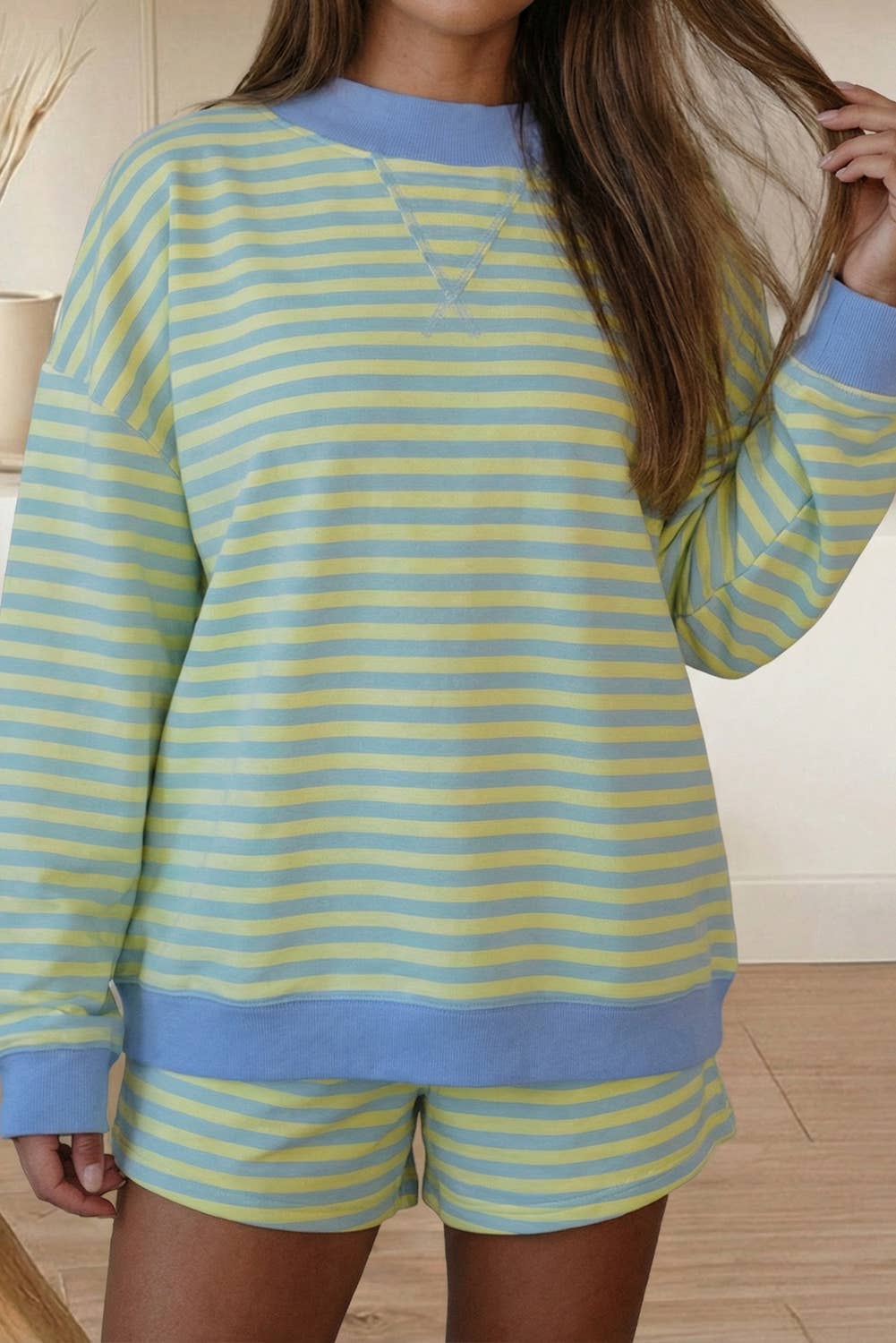Coastal Stripe Lounge Set