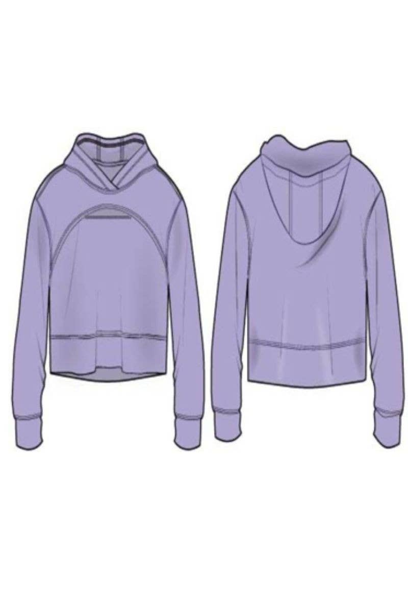 Youth Soft Scuba Hoodie with Front Keyhole