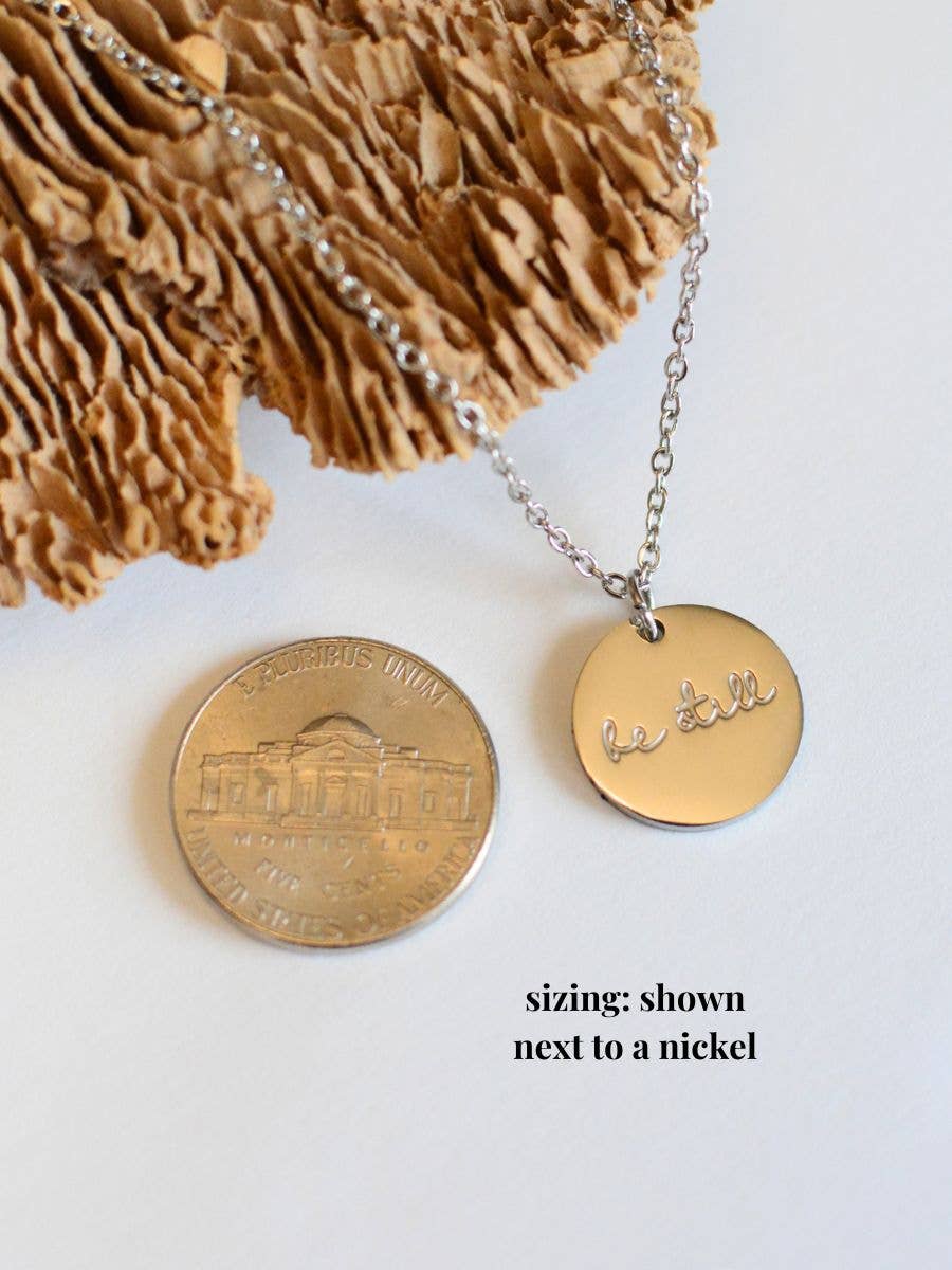 The Be Still Faith Necklace