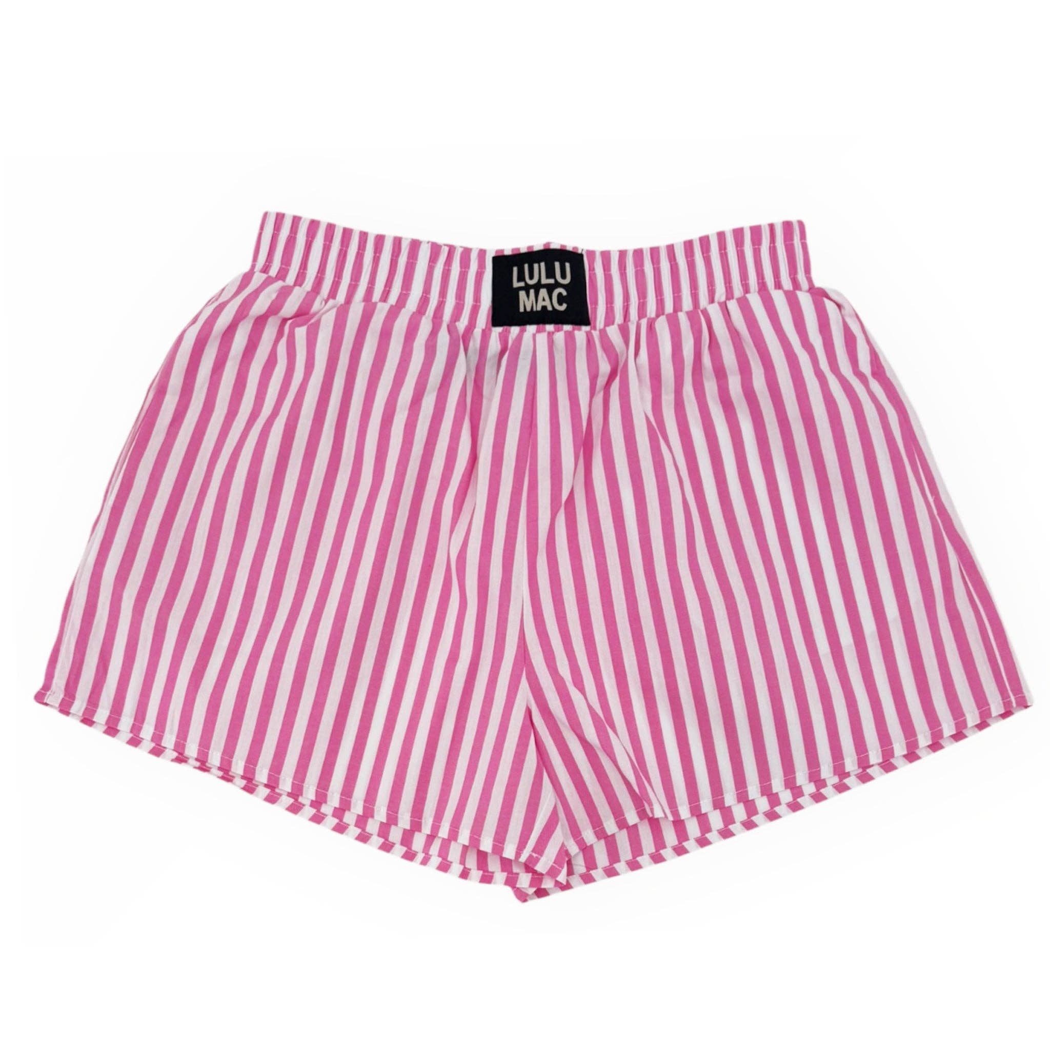 Pink Striped Boxer
