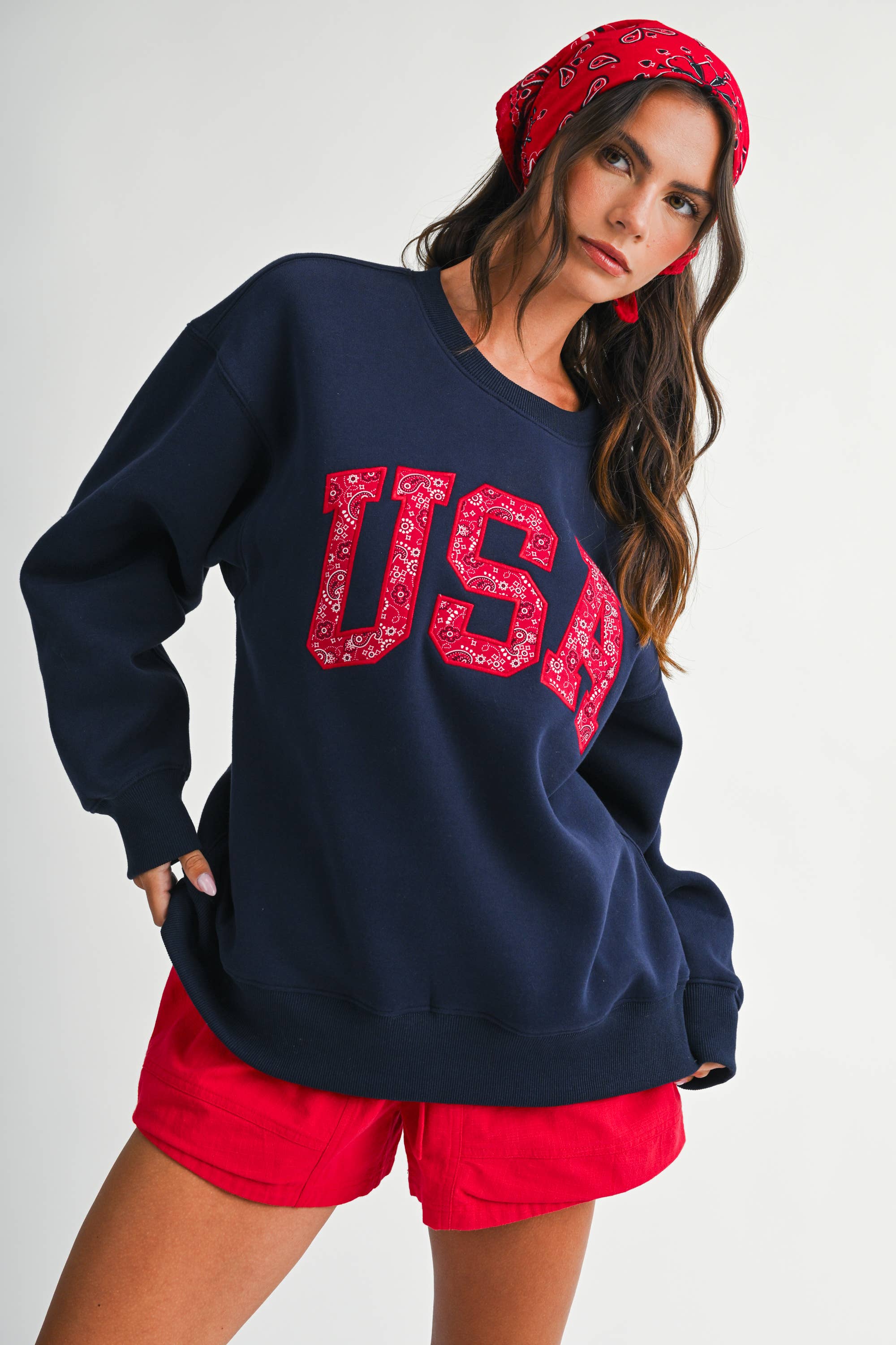 East Coast Graphic Fleece Pullover