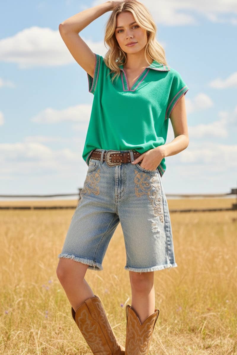 Sail Away Sleeveless Knit Top