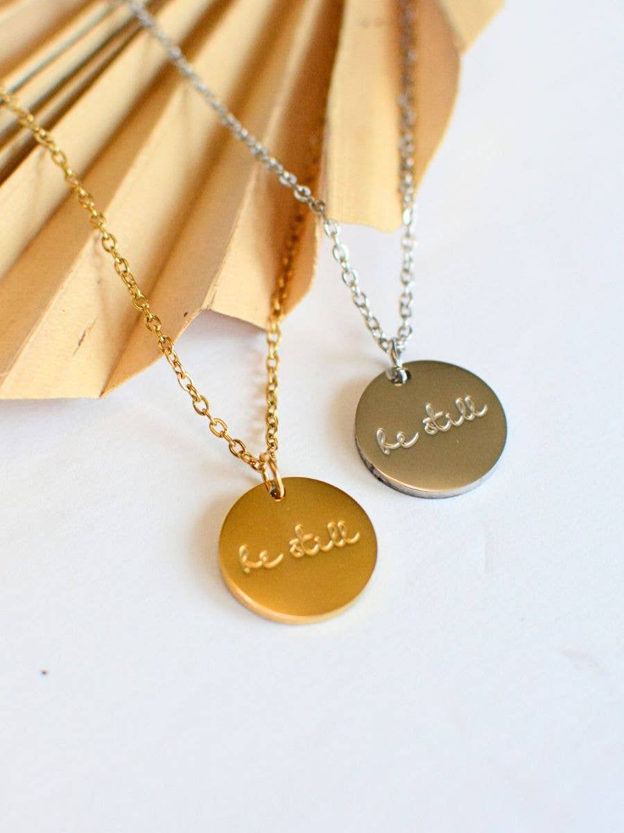 The Be Still Faith Necklace