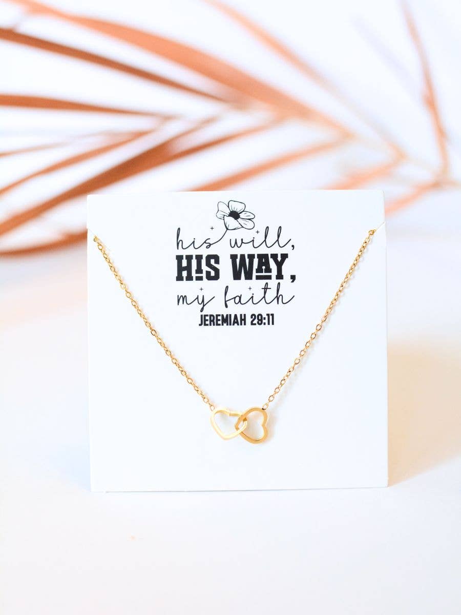 The His Will, His Way, My Faith Necklace