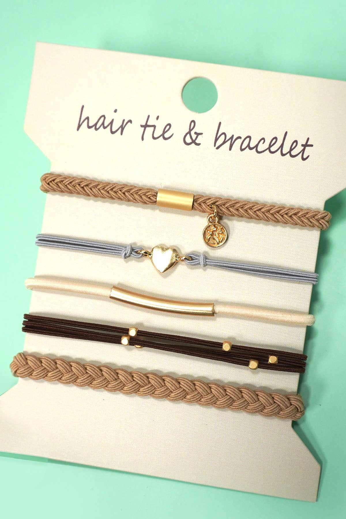 The Knot Your Average Hair Tie Bracelet Set