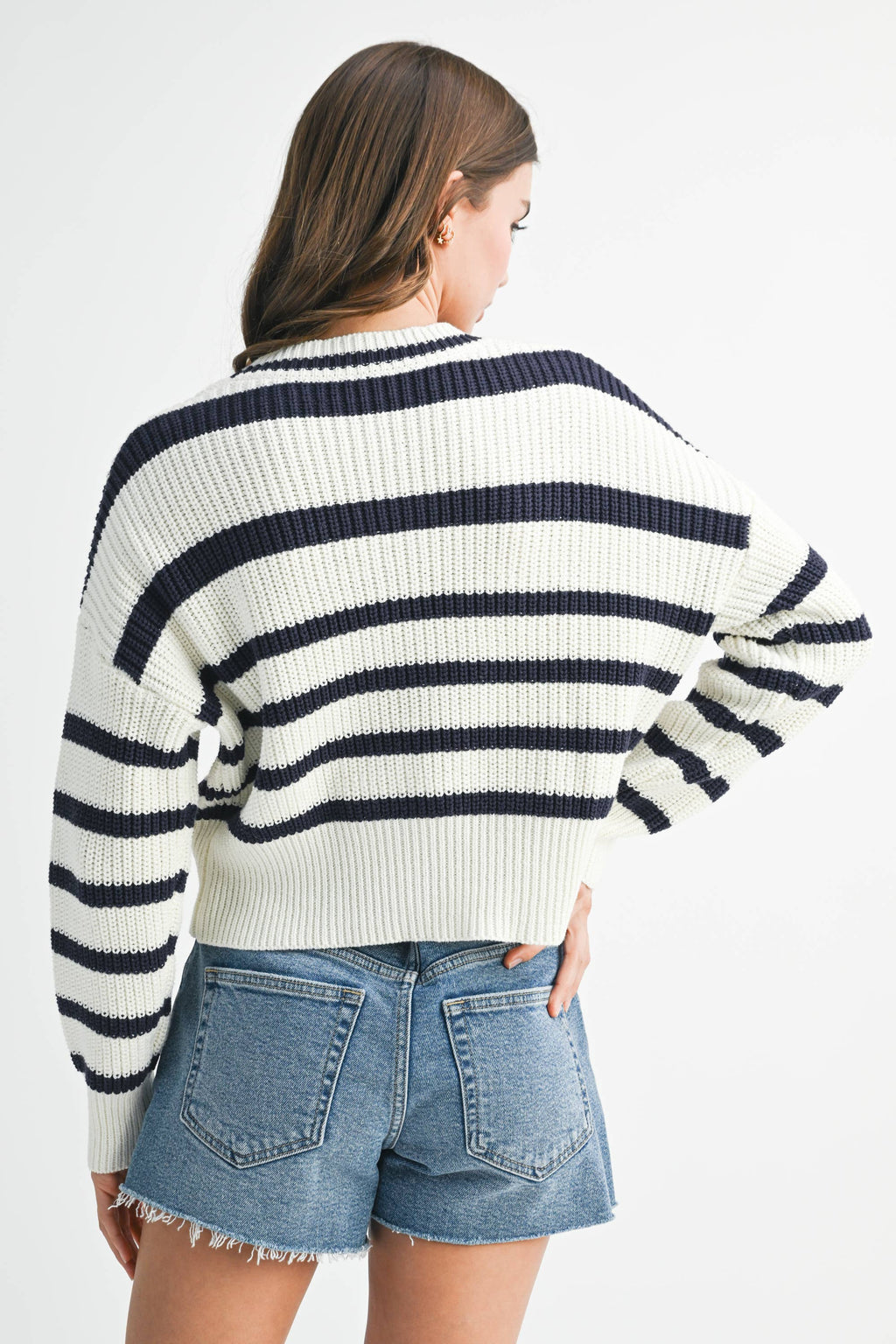 Striped Cardigan