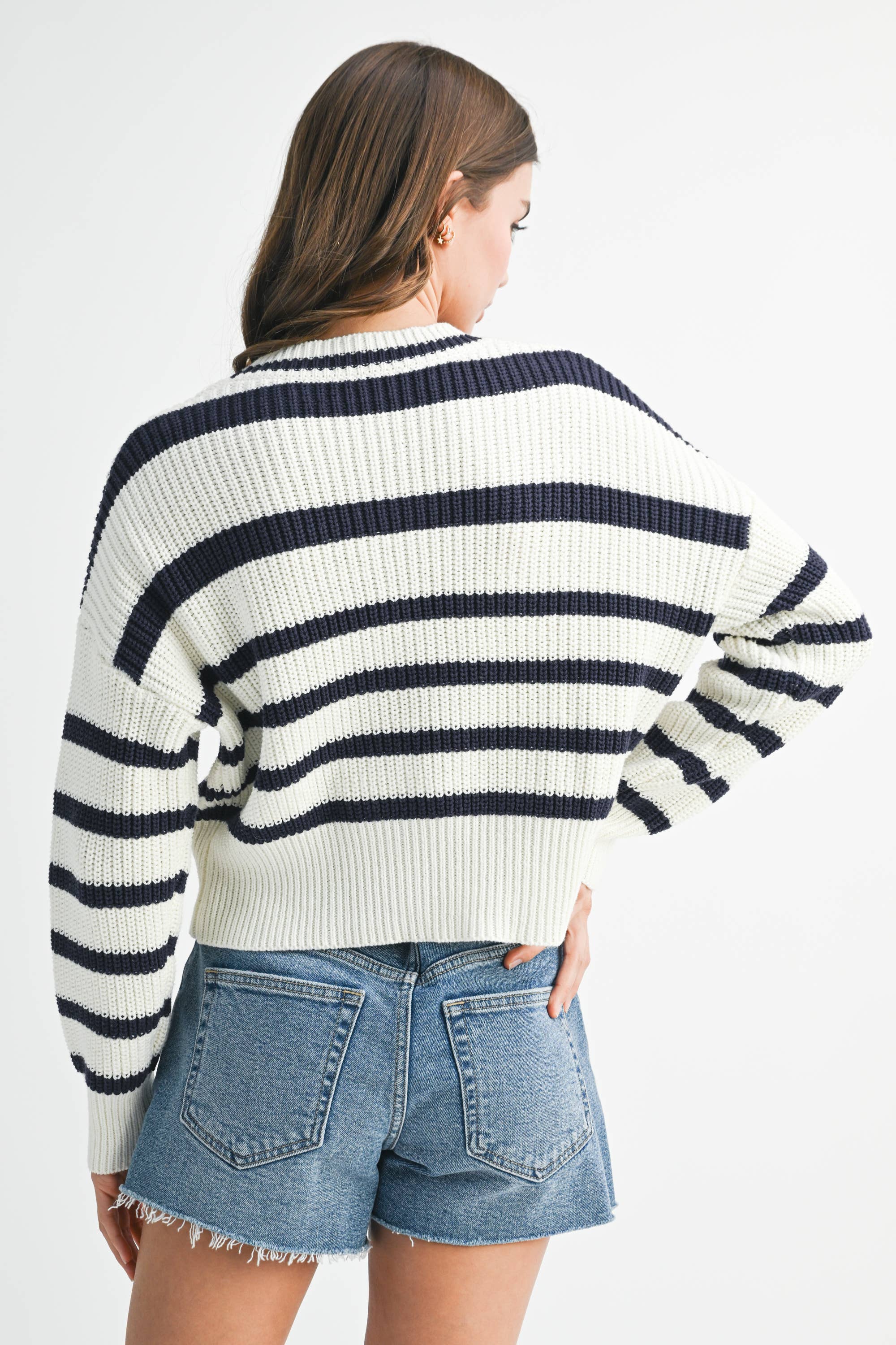 Striped Cardigan