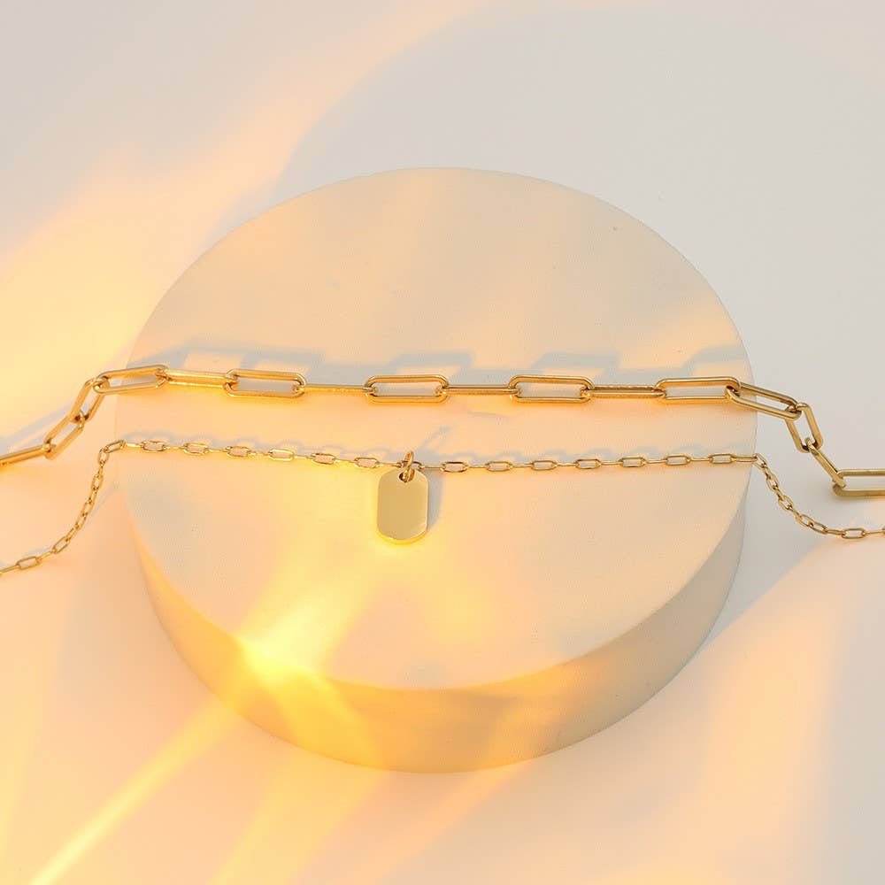 The Linked In Love Layered Necklace