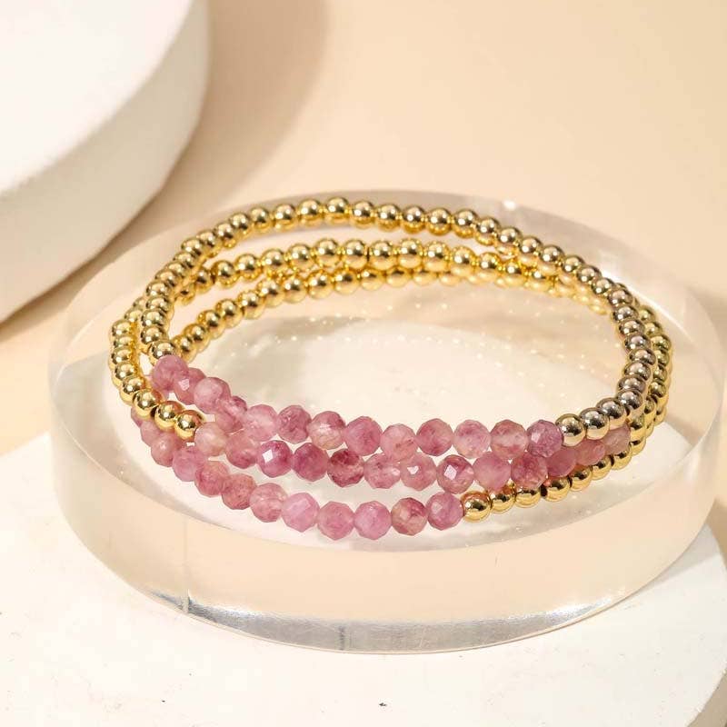 Beaded Stretch Bracelet Set