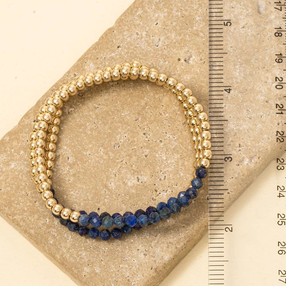 Beaded Stretch Bracelet Set