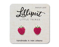 Raspberry Earrings