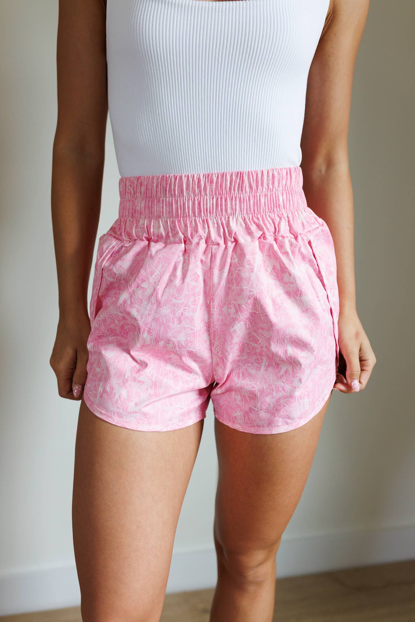 The Pink Camo Everyday Shorts