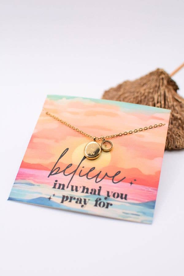 The Be the Light Faith Necklace