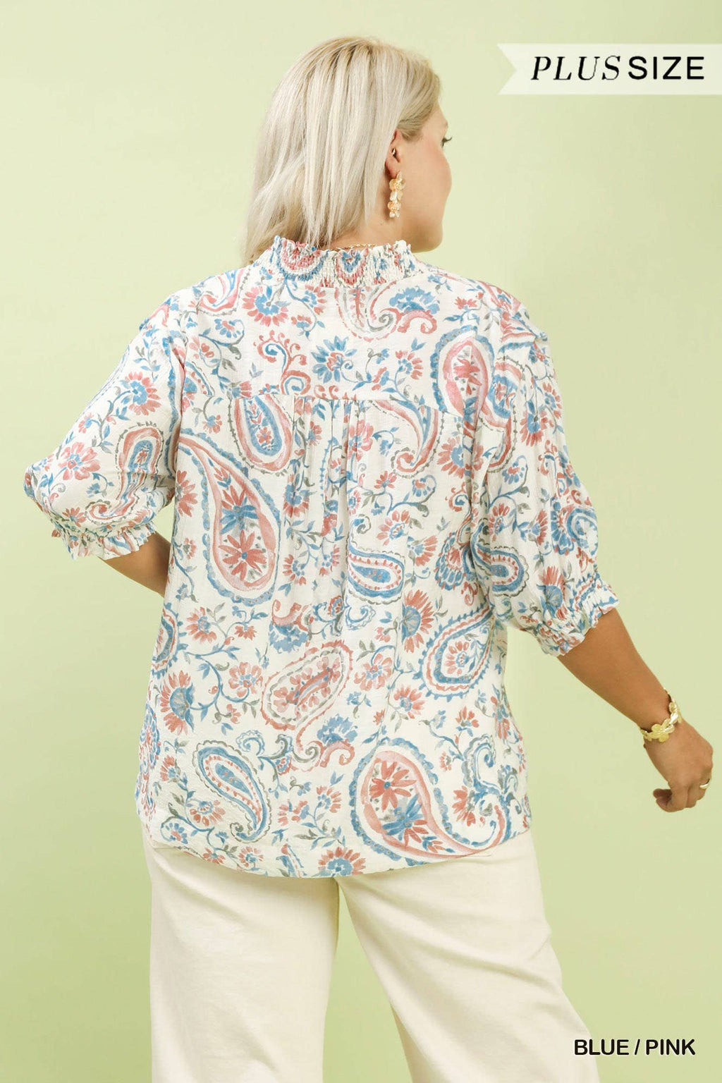 Paisley Daydream Plus Top