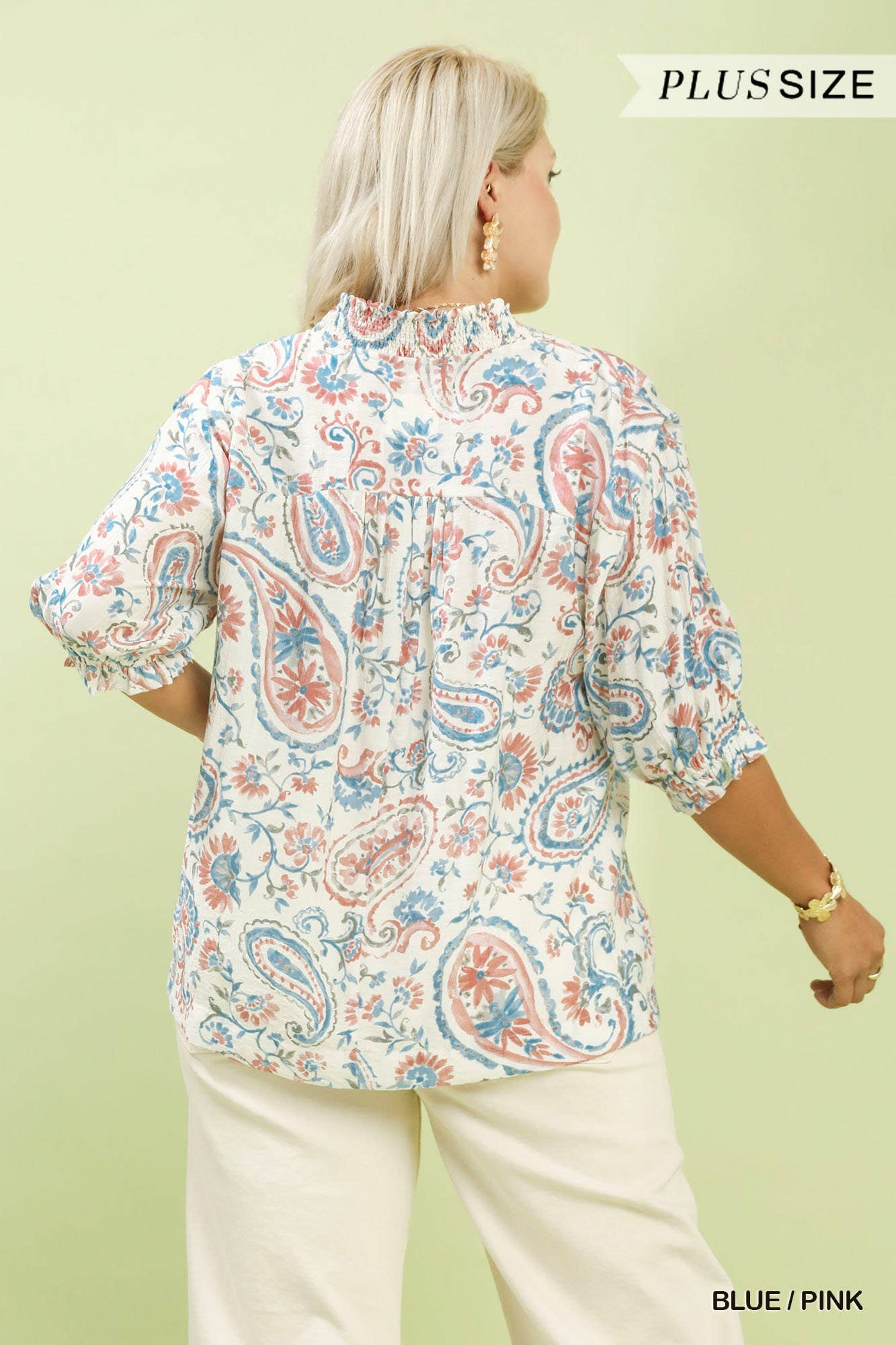 Paisley Daydream Plus Top