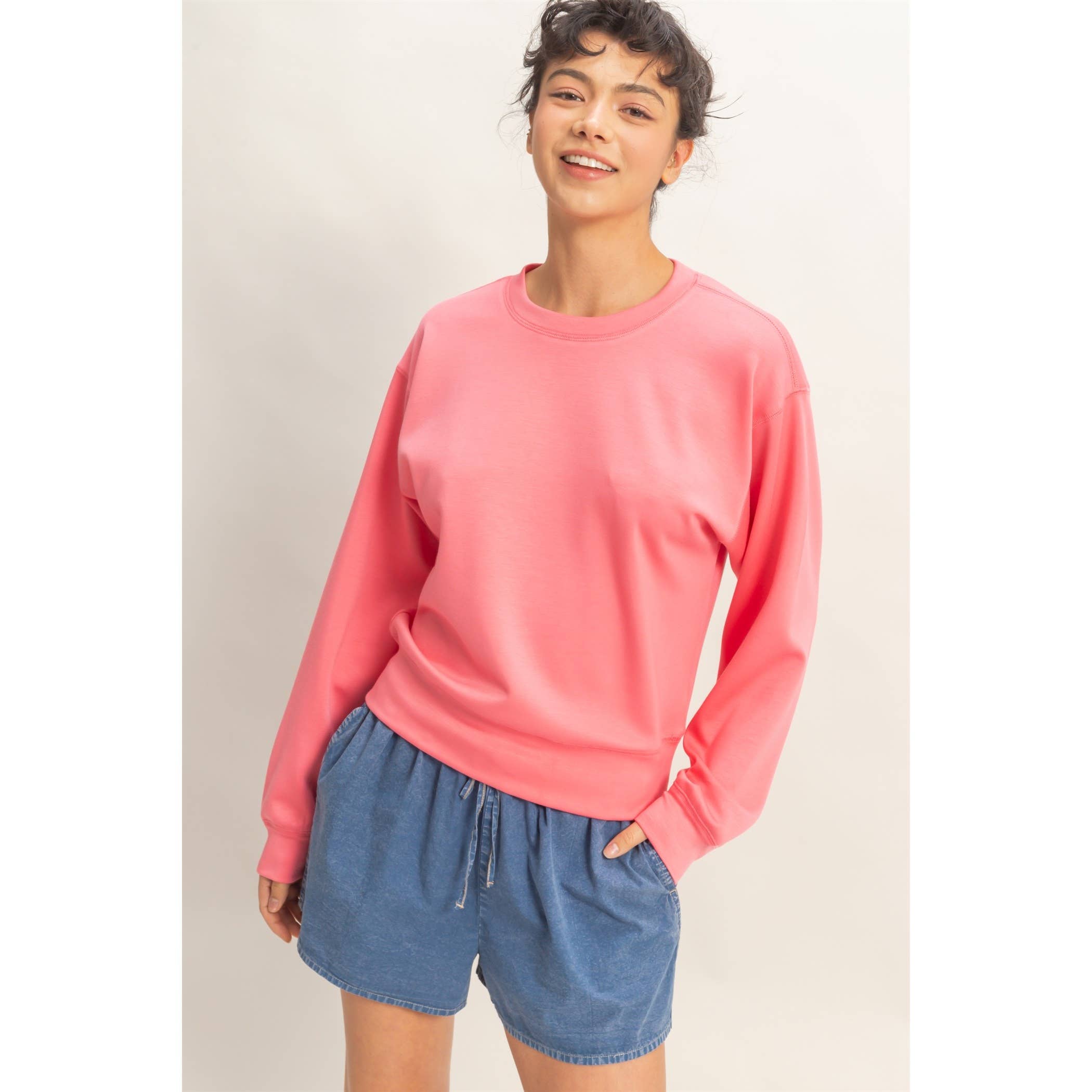 The Everyday Ease Crewneck Pullover