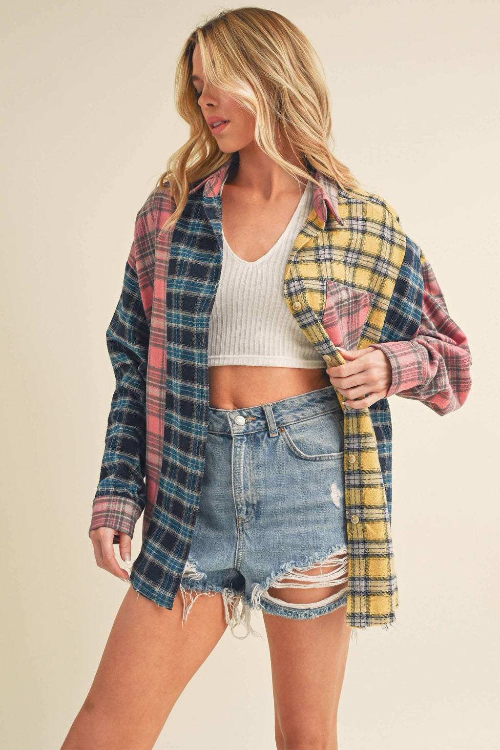 Cozy Cabin Patchwork Flannel