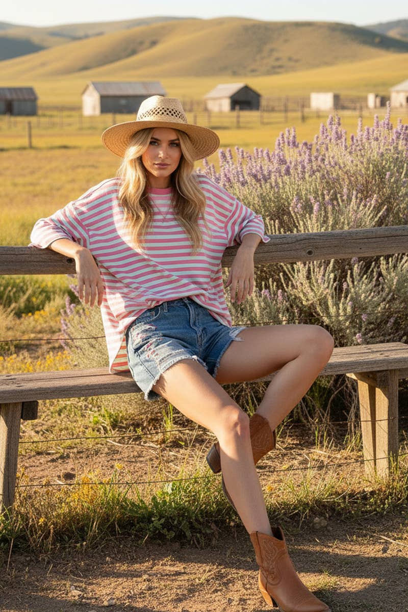 Sweet Summer Stripes Top