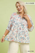 Paisley Daydream Plus Top