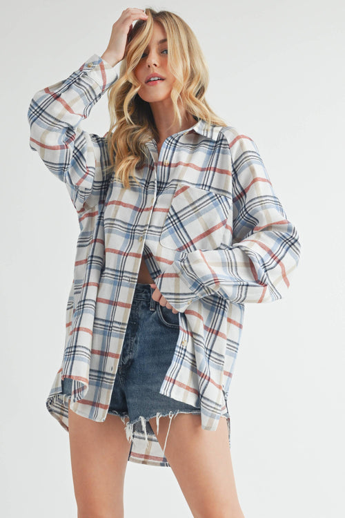 Coastal Cabin Flannel