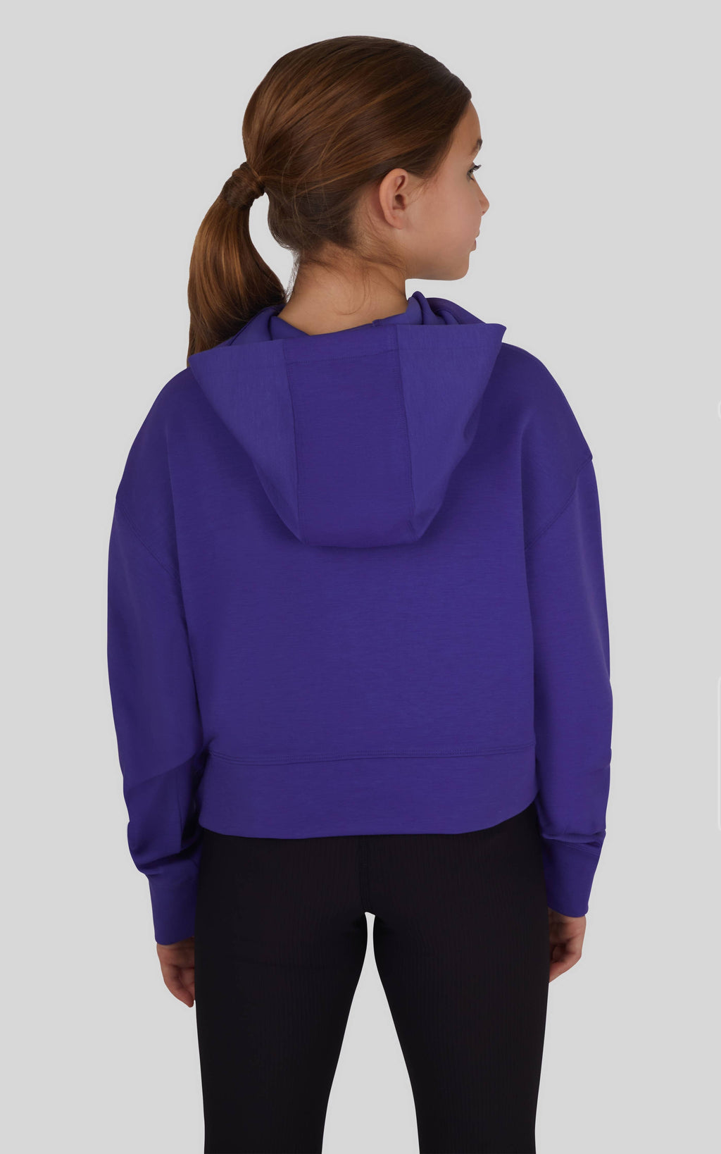 Youth Soft Scuba Hoodie with Front Keyhole