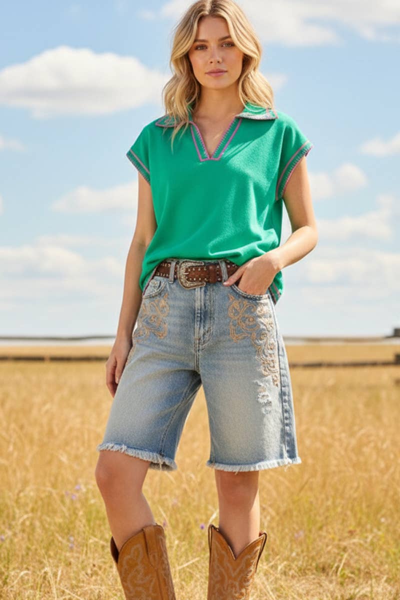 Sail Away Sleeveless Knit Top
