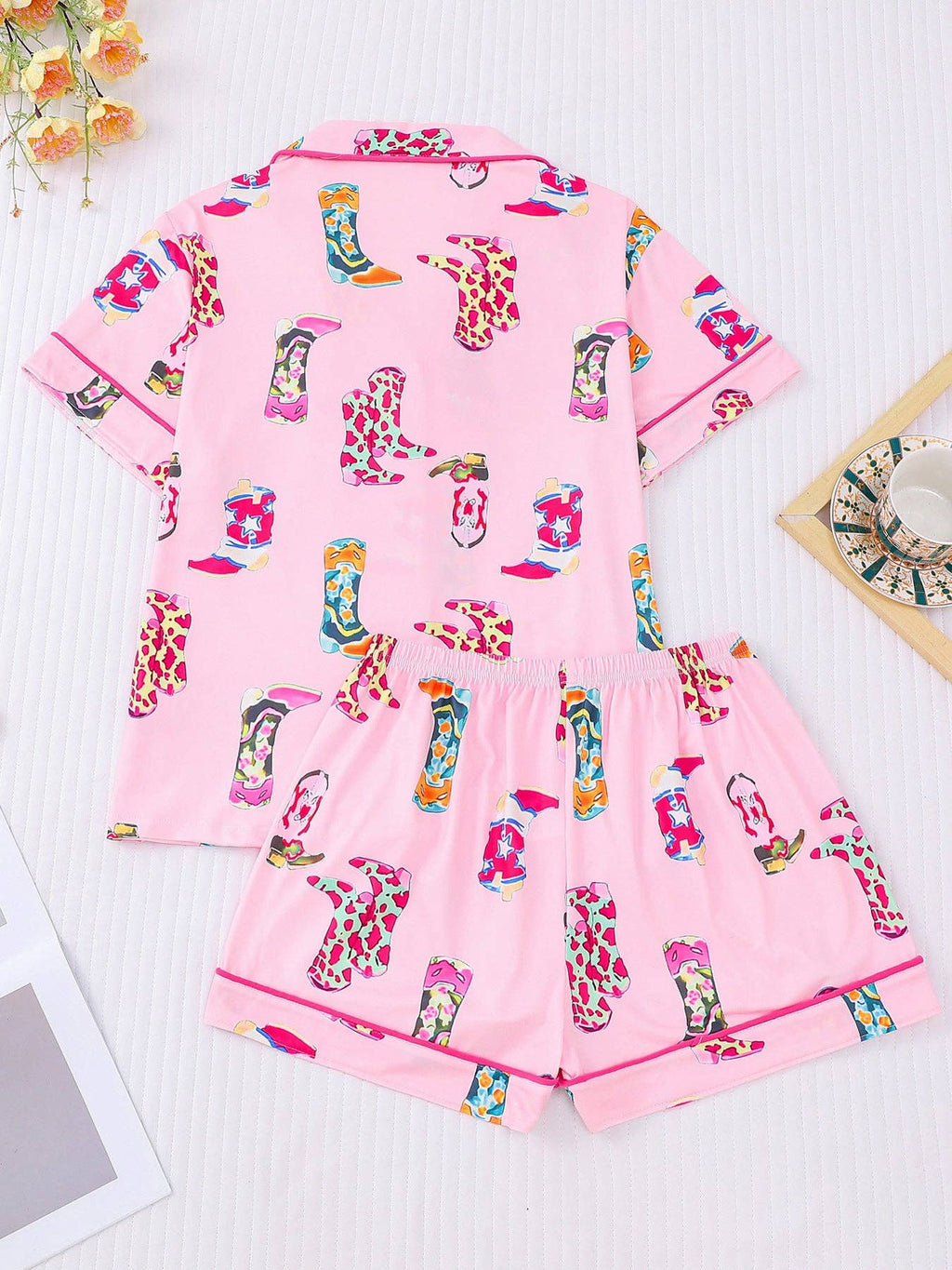 Pink Rodeo Pajama Set
