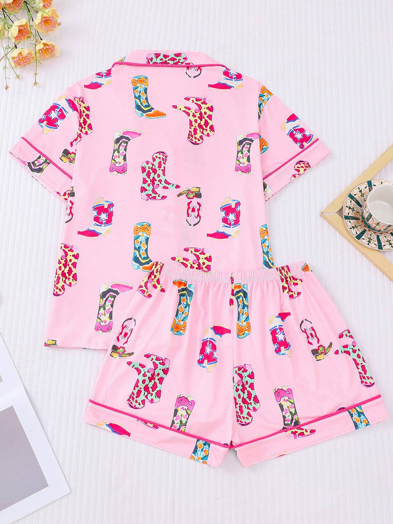 Pink Rodeo Pajama Set