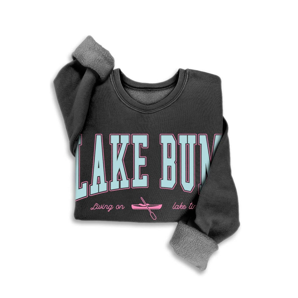 Lake Bum Mineral Wash Sweatshirt