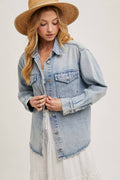 The Classic Washed Denim Shacket