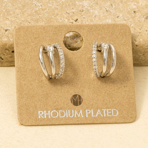 avé Huggie Hoop Earrings