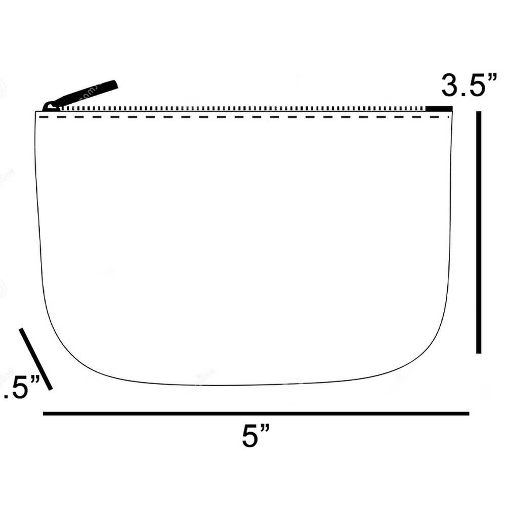 Tropical Seahorse Beaded Coin Pouch