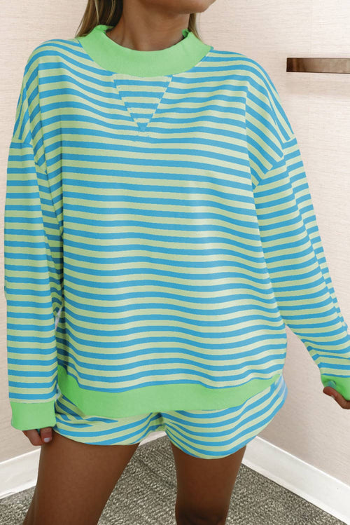 Coastal Stripe Lounge Set