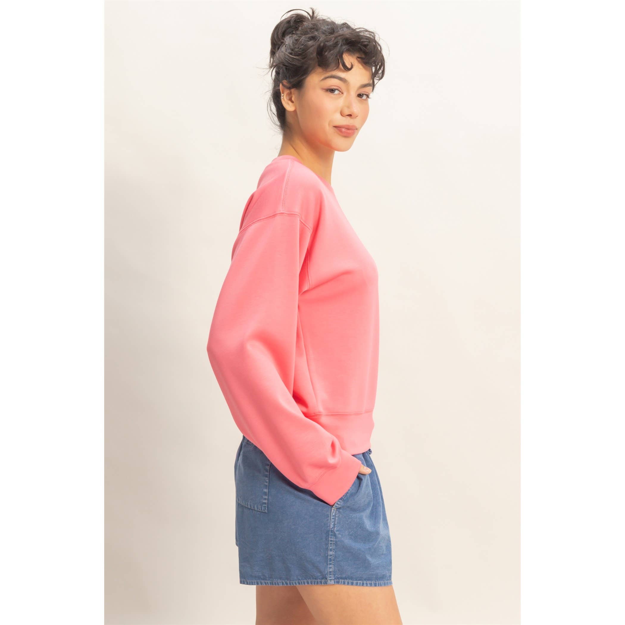 The Everyday Ease Crewneck Pullover