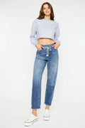 The Weekend Slouch Drawstring Jeans KanCan