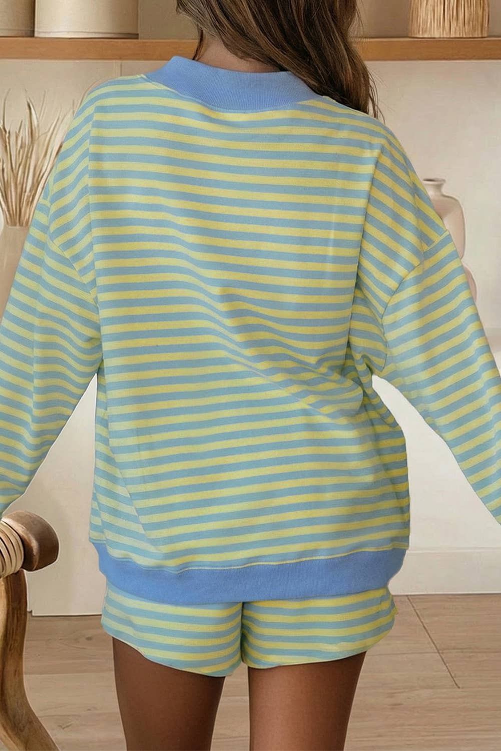 Coastal Stripe Lounge Set