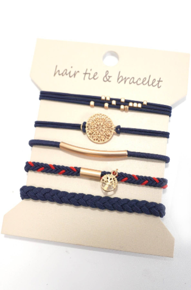 The Knot Your Average Hair Tie Bracelet Set