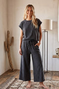 Mini Polka Dot Scuba Lounge Set Pants