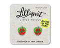 Poison Apple Earrings - GLOW IN THE DARK